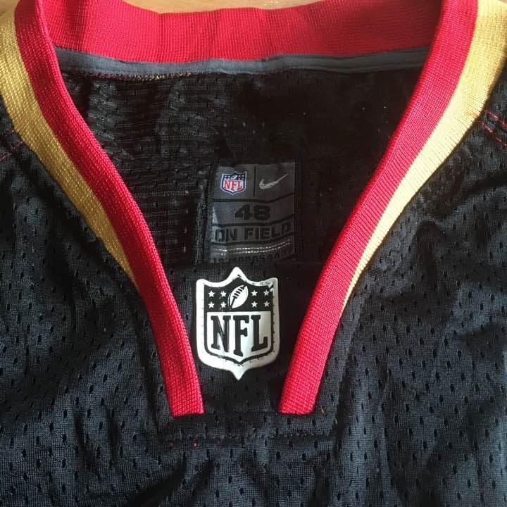 【NIKE・ナイキ】NFL 49ers オンフィールドジャージ
