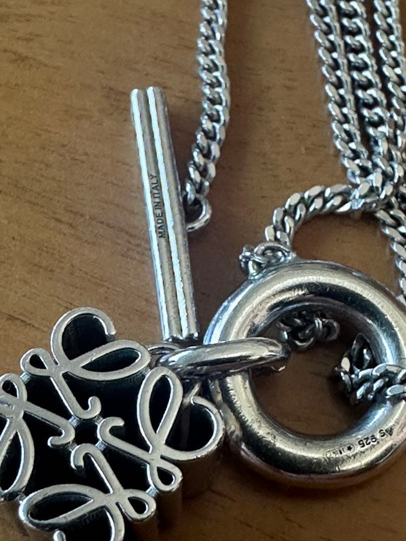 ロエベ　LOEWE ネックレス　シルバー925