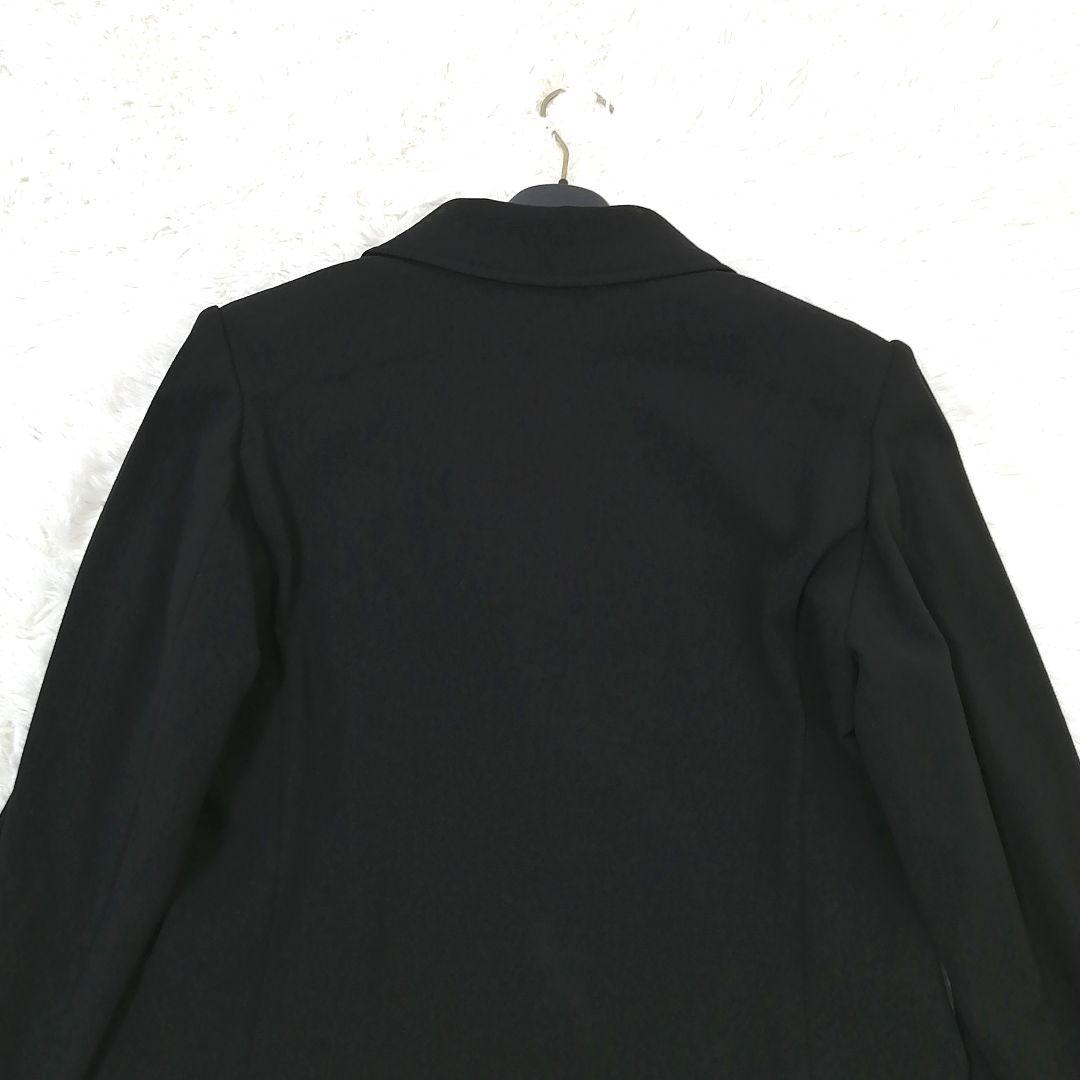 極美品✨ レオナール　ジャケット　トリム　44　大きいサイズ　裏地総柄　上品