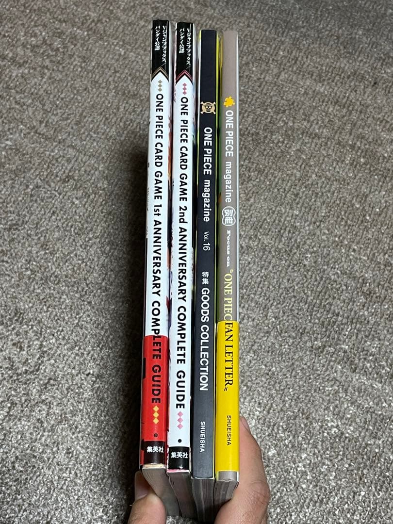 ONE PIECE ワンピース カード付き 4冊セット