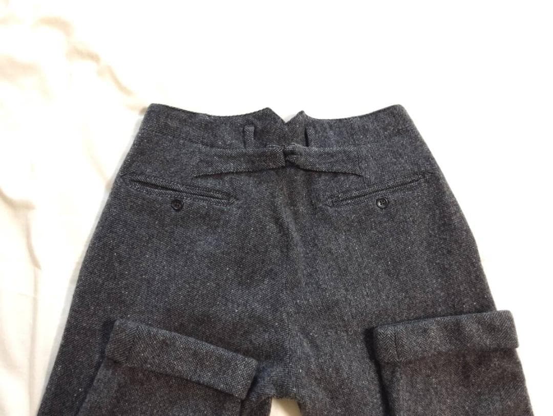 エンジニアードガーメンツ 　USA製シンチバックツイードパンツ　ネペンテス