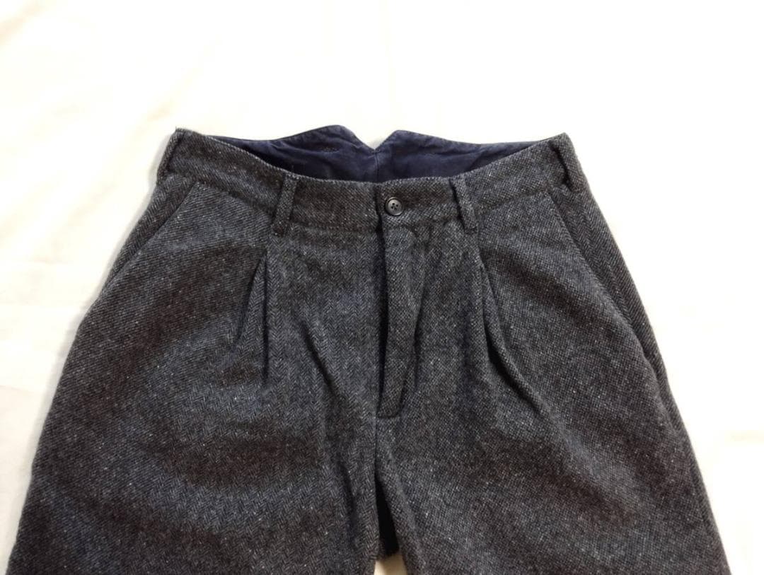 エンジニアードガーメンツ 　USA製シンチバックツイードパンツ　ネペンテス