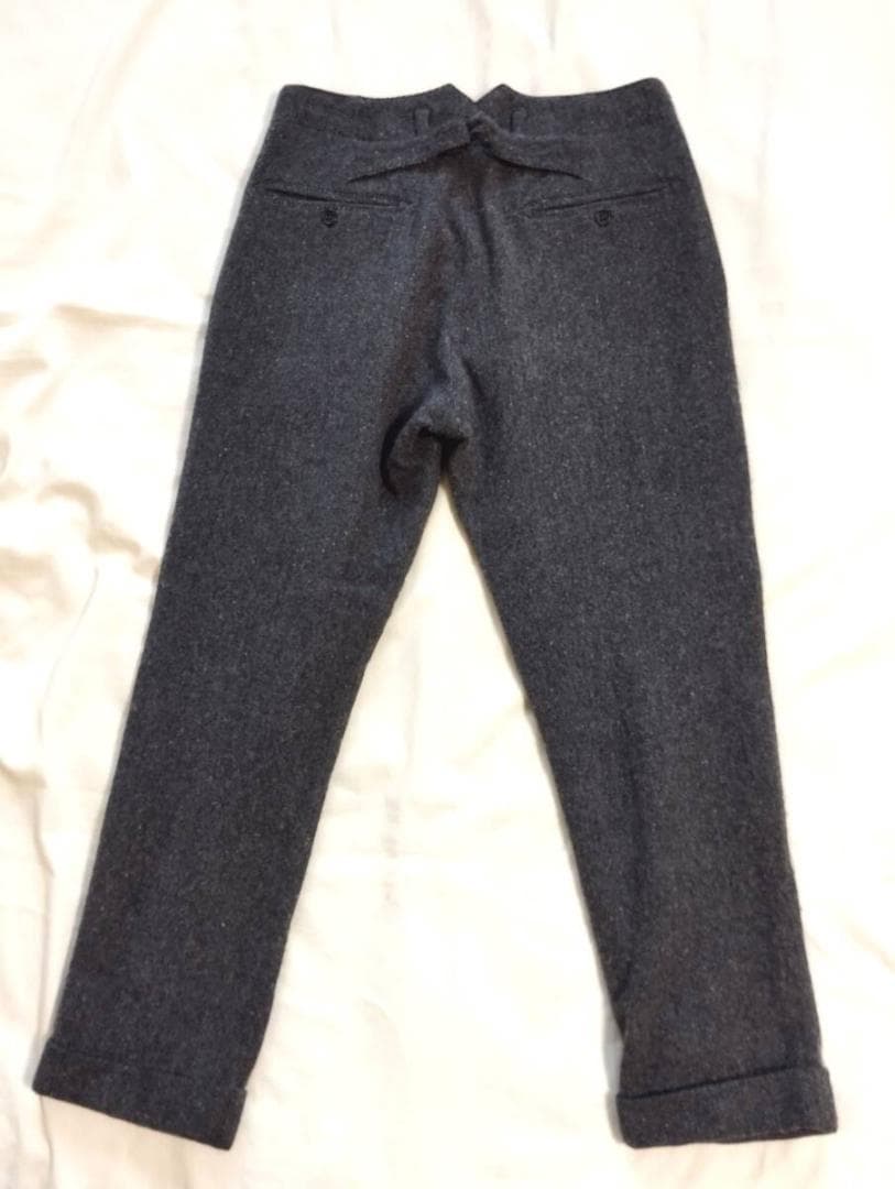 エンジニアードガーメンツ 　USA製シンチバックツイードパンツ　ネペンテス