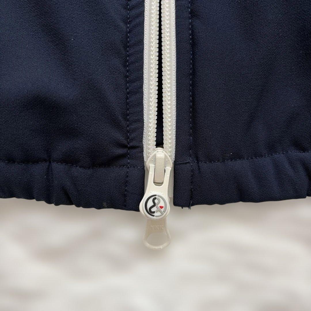 and per se ネイビー スポーツジャケット