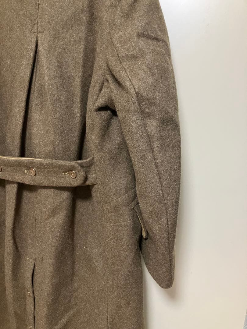 Euro VINTAGE 50s ギリシャ軍 ウールダブルコート ミリタリー