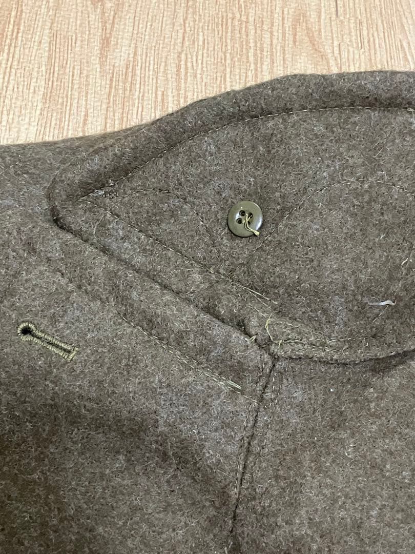 Euro VINTAGE 50s ギリシャ軍 ウールダブルコート ミリタリー