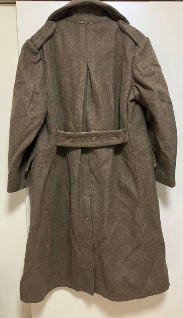 Euro VINTAGE 50s ギリシャ軍 ウールダブルコート ミリタリー