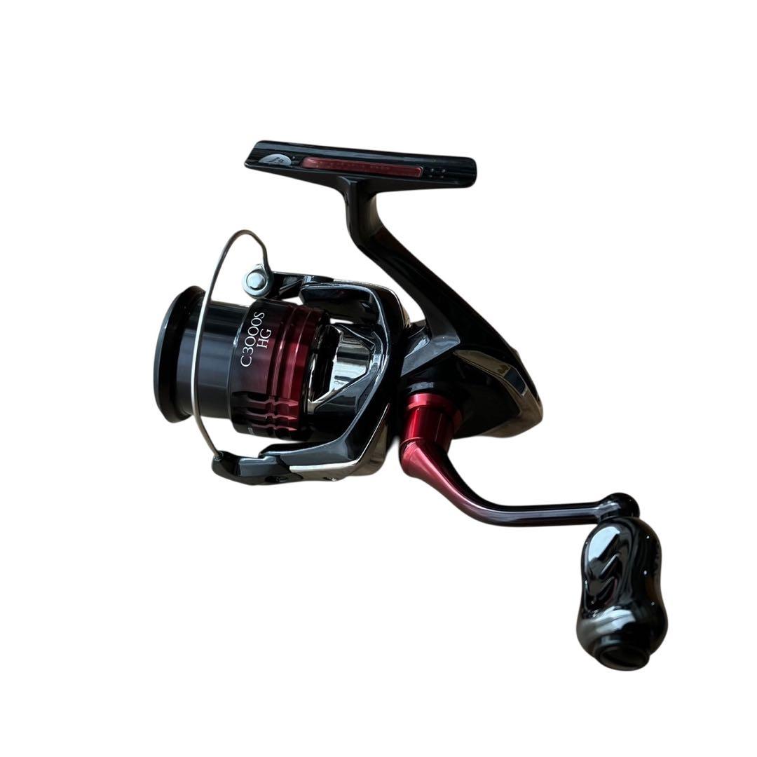極美品 シマノ 22 セフィアBB C3000SHG スピニング ノブ交換済