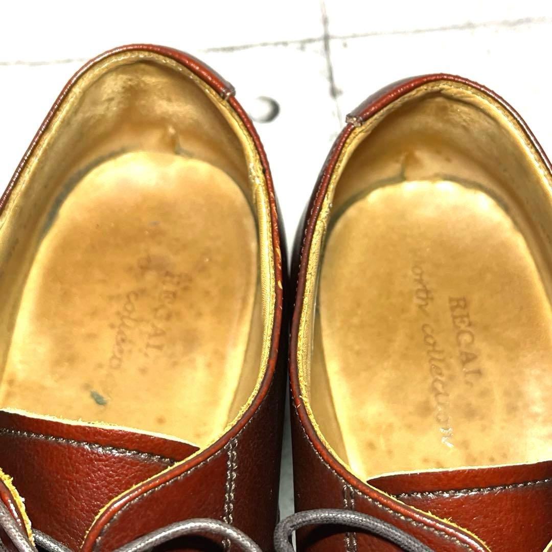 【リーガル】プレーントゥ シボレザー V059外羽♡ダークブラウン 26