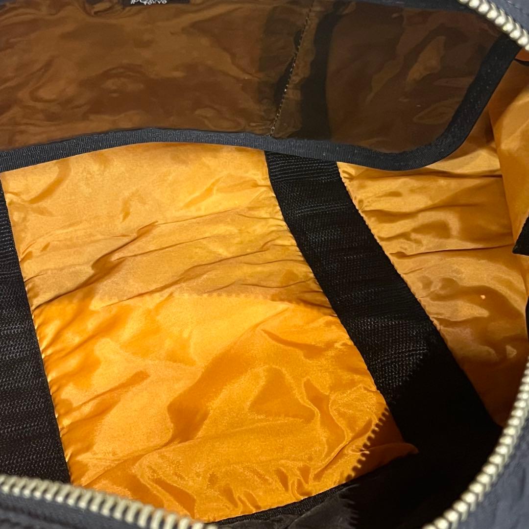 PORTER ブラック タンカー ドラムバッグ　美品