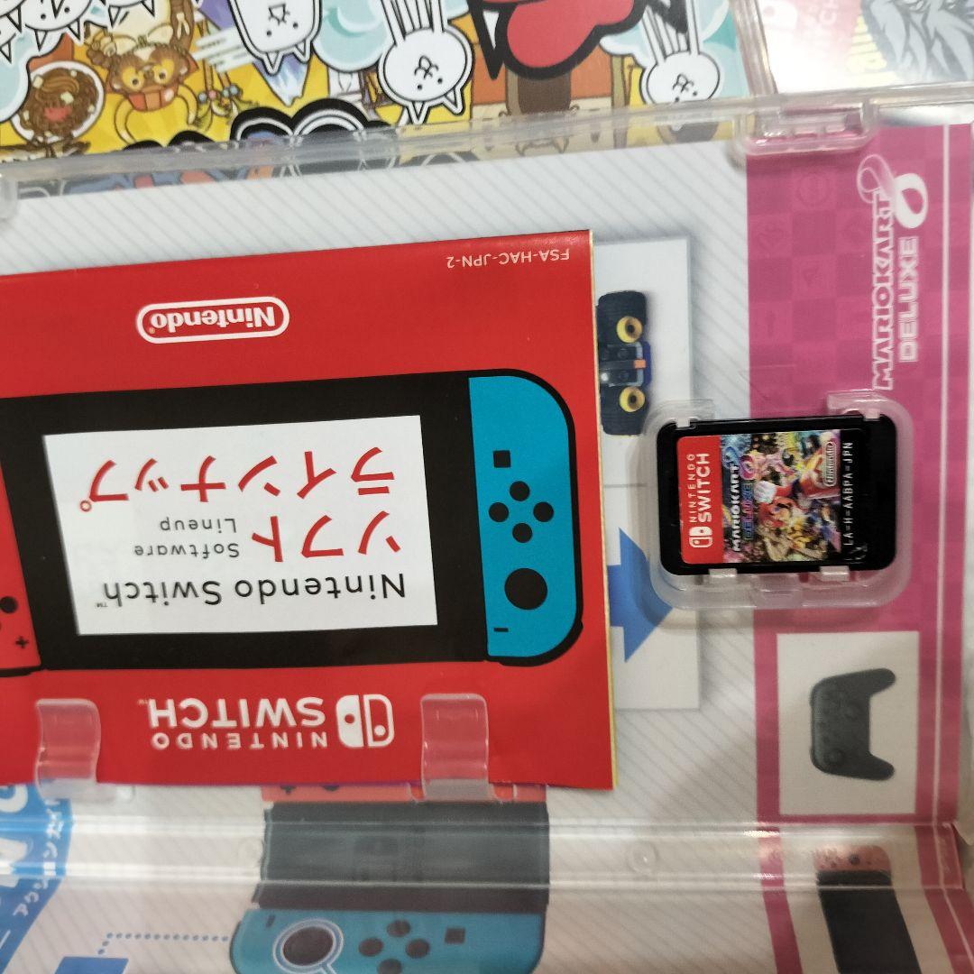 任天堂スイッチ本体＋ソフト3点＋コントローラー