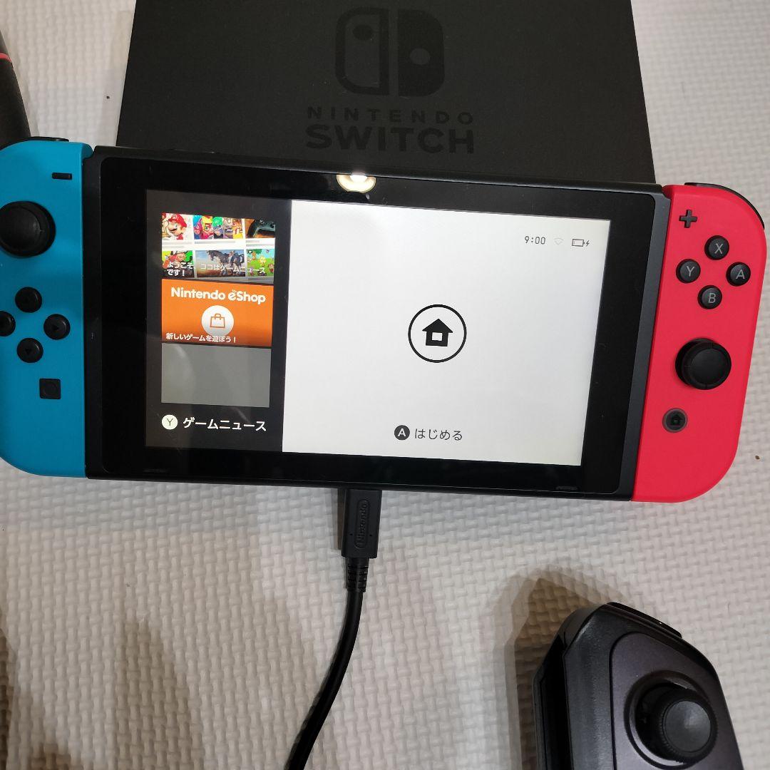 任天堂スイッチ本体＋ソフト3点＋コントローラー