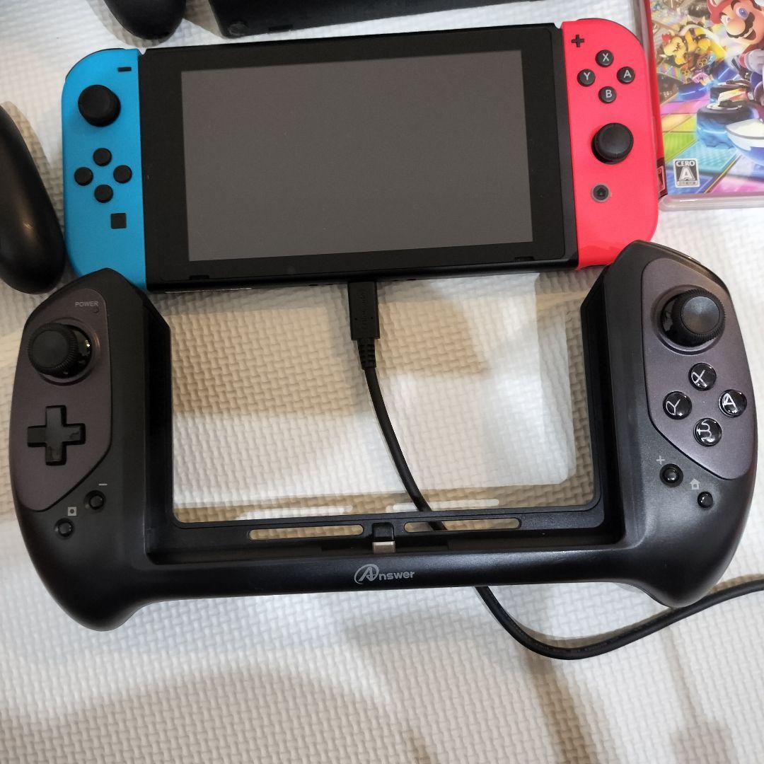 任天堂スイッチ本体＋ソフト3点＋コントローラー