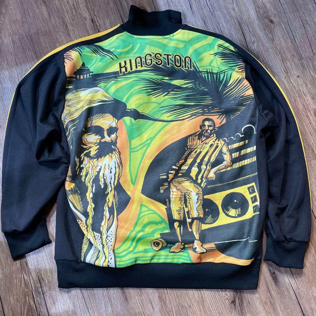 【超レア】adidas アディダス ジャマイカ レゲエ ジャージ サイズL