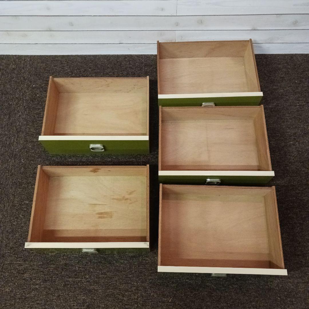 昭和レトロ　5段引き出し　チェスト　たんす