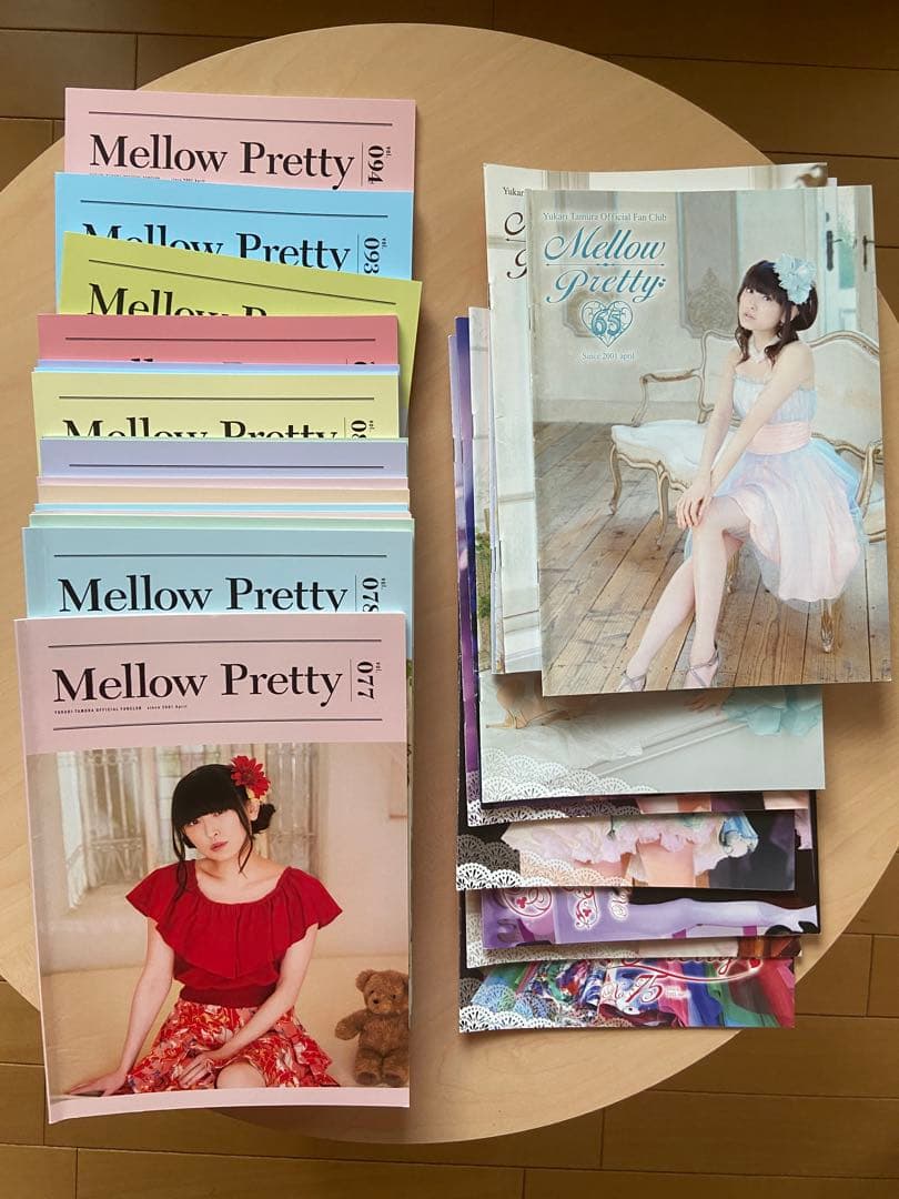 田村ゆかり　ファンクラブ会報まとめ売り　No.20〜94、SP、バインダー1個