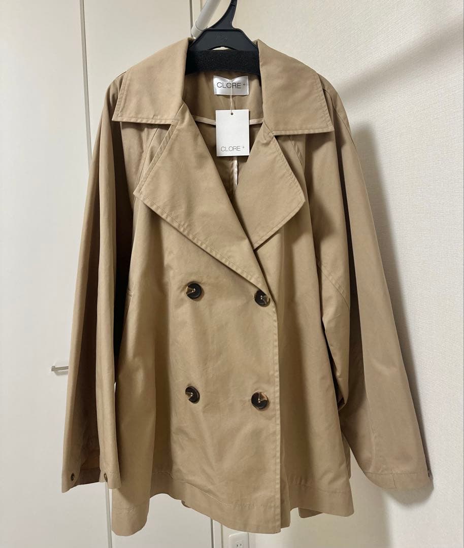 【お値下げ】CLORE+ クロレ クロスオーバートレンチ 新品未使用