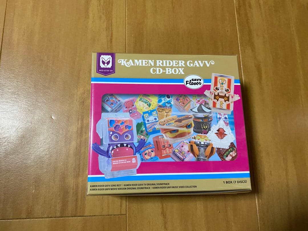 仮面ライダーガヴ CD-BOX 初回生産限定盤 MV付