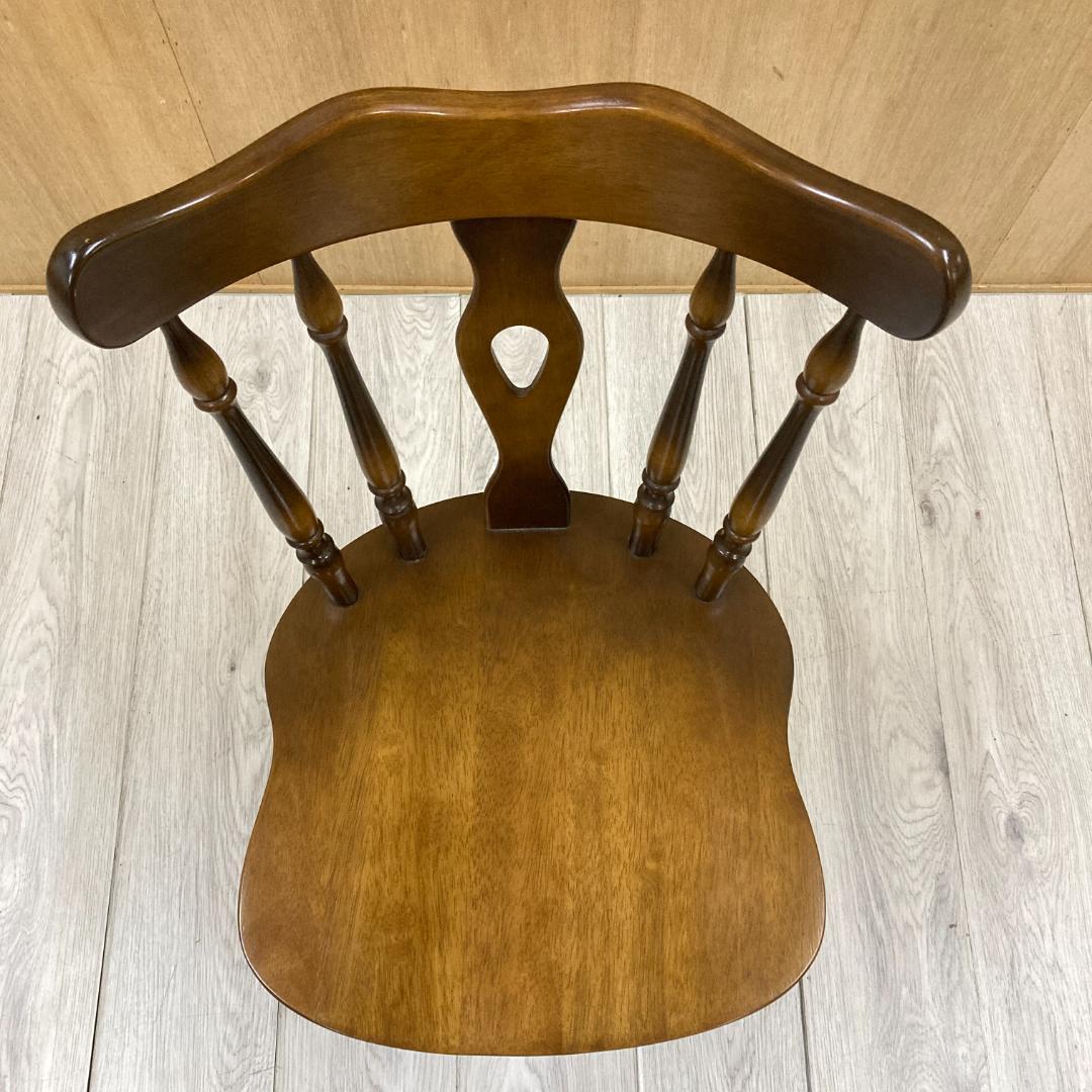 【飛騨産業】キツツキ　ウィンザーチェア　ダイニングチェア　椅子　A