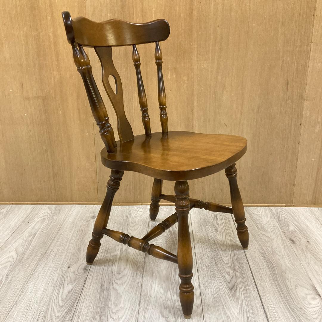 【飛騨産業】キツツキ　ウィンザーチェア　ダイニングチェア　椅子　A