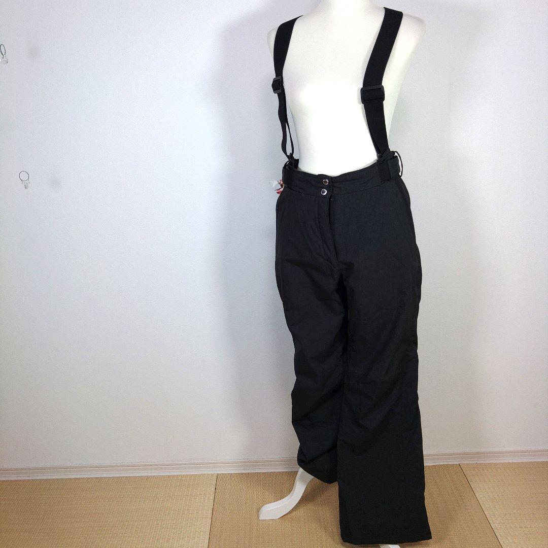 レディース　L　スキー　スノーボードウェア　上下セット　ピンク　グレー　ブラック