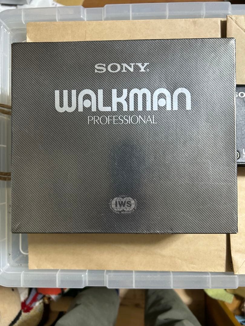 ソニー ウォークマン WM-D6 元箱&未使用付属品(デモテープ・ストラップ)付