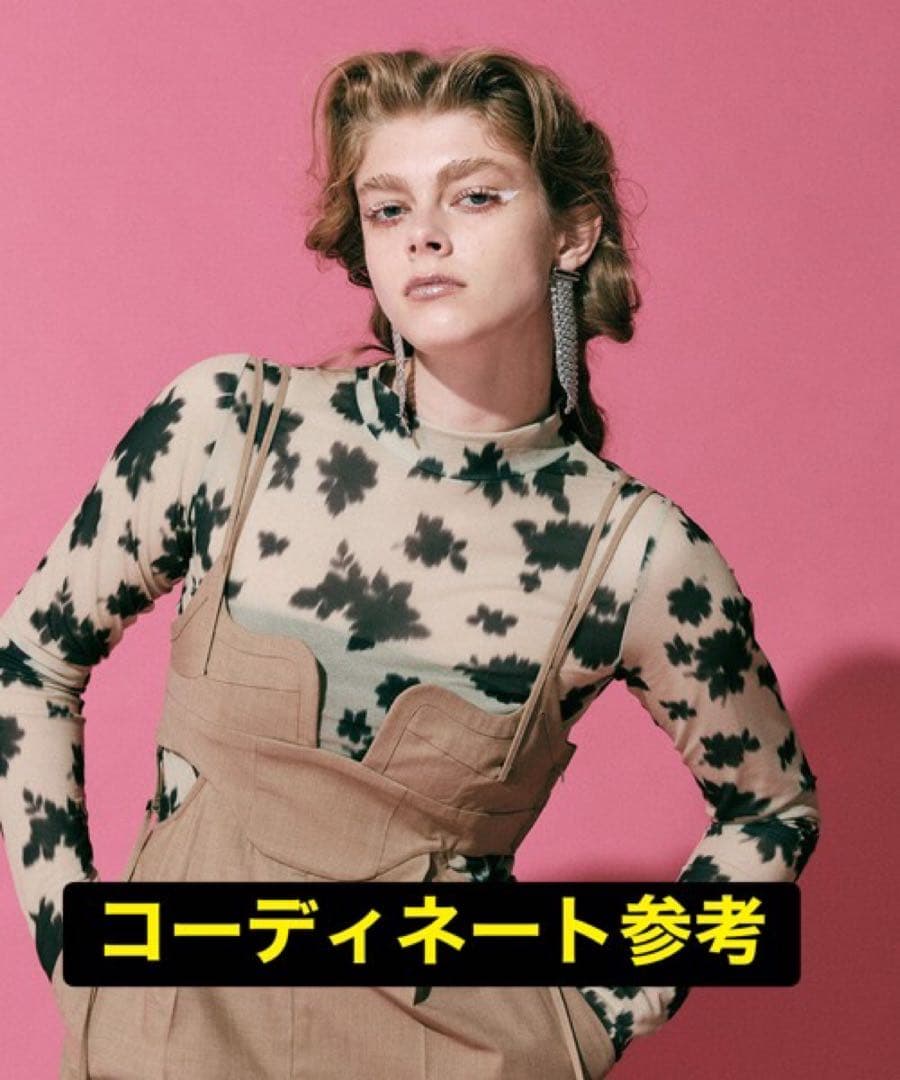 ⚫︎新品・未使用⚫︎ MAISON SPECIAL シアー メッシュトップス