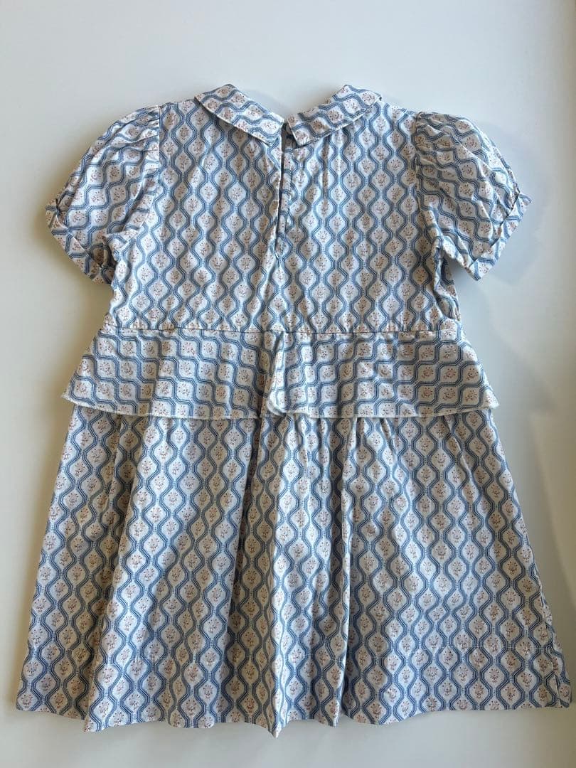 soor ploom ハニカム柄ドレス　4y