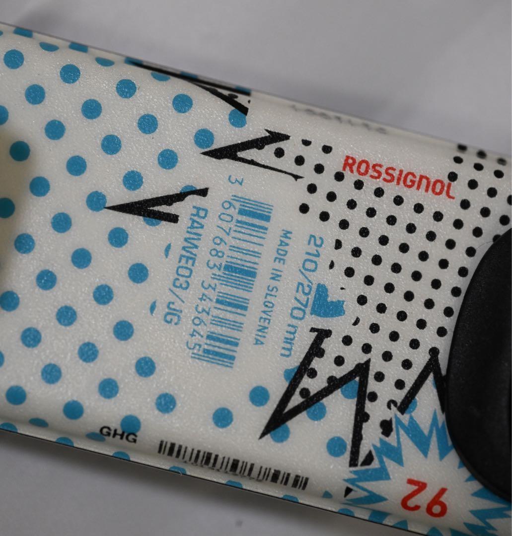 スキー板、ブーツのセット　ビクトリア　ROSSIGNOL. STREULE