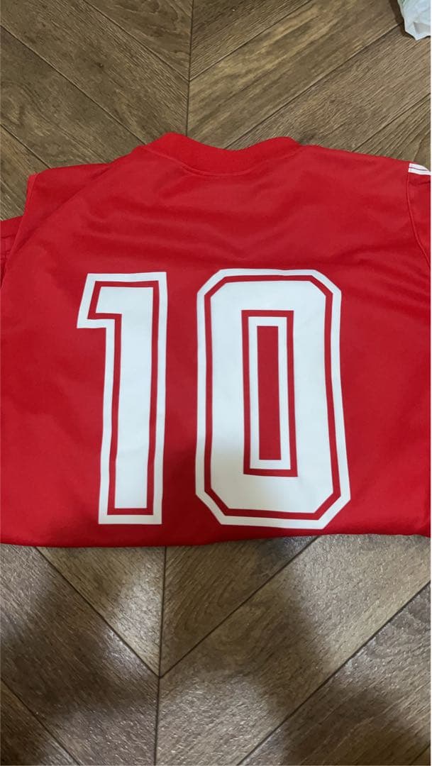 矢板中央 赤 10番 旧ユニフォーム 値下げしました‼️
