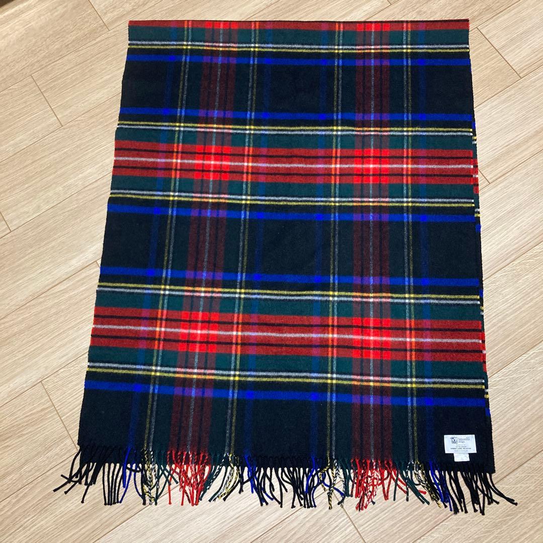 ジョンストンズ 大判ストール ユナイテッドアローズグリーンレーベル別注