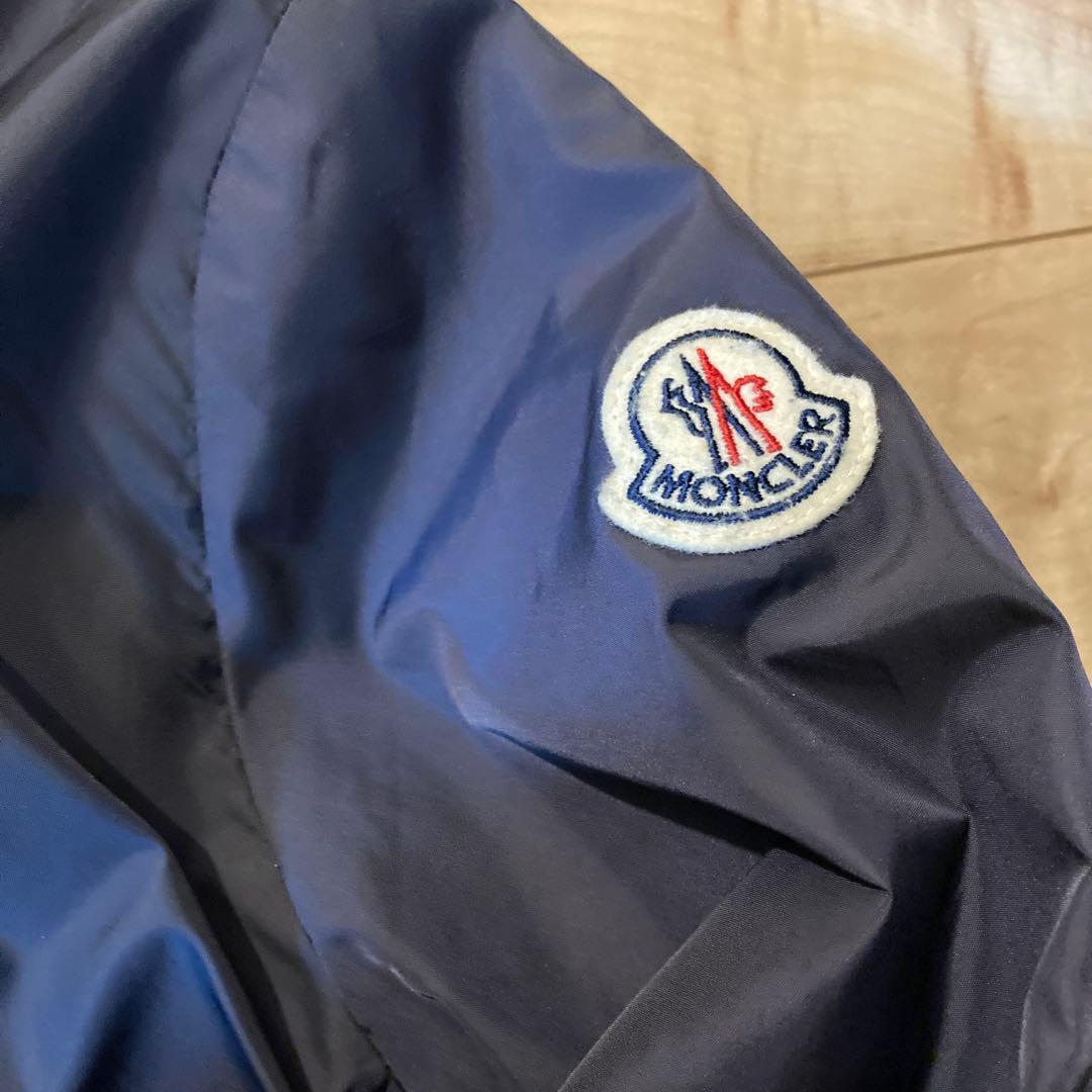 MONCLER kidsフード付きネイビージャケット