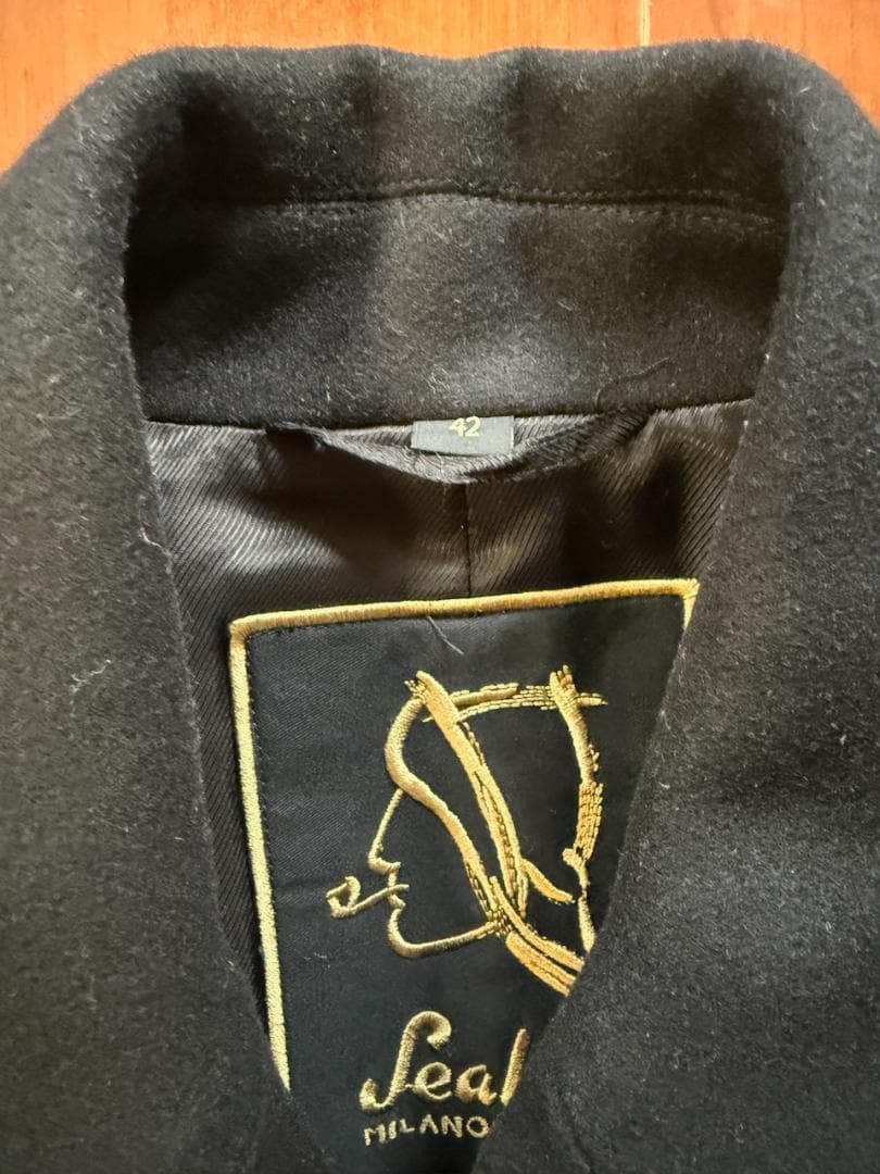 T*1様 Sealup ロングピーコート GENOVA ブラック サイズ42