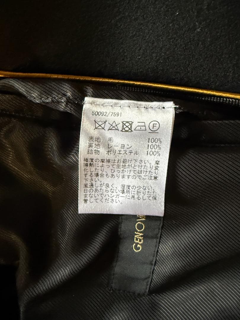 T*1様 Sealup ロングピーコート GENOVA ブラック サイズ42