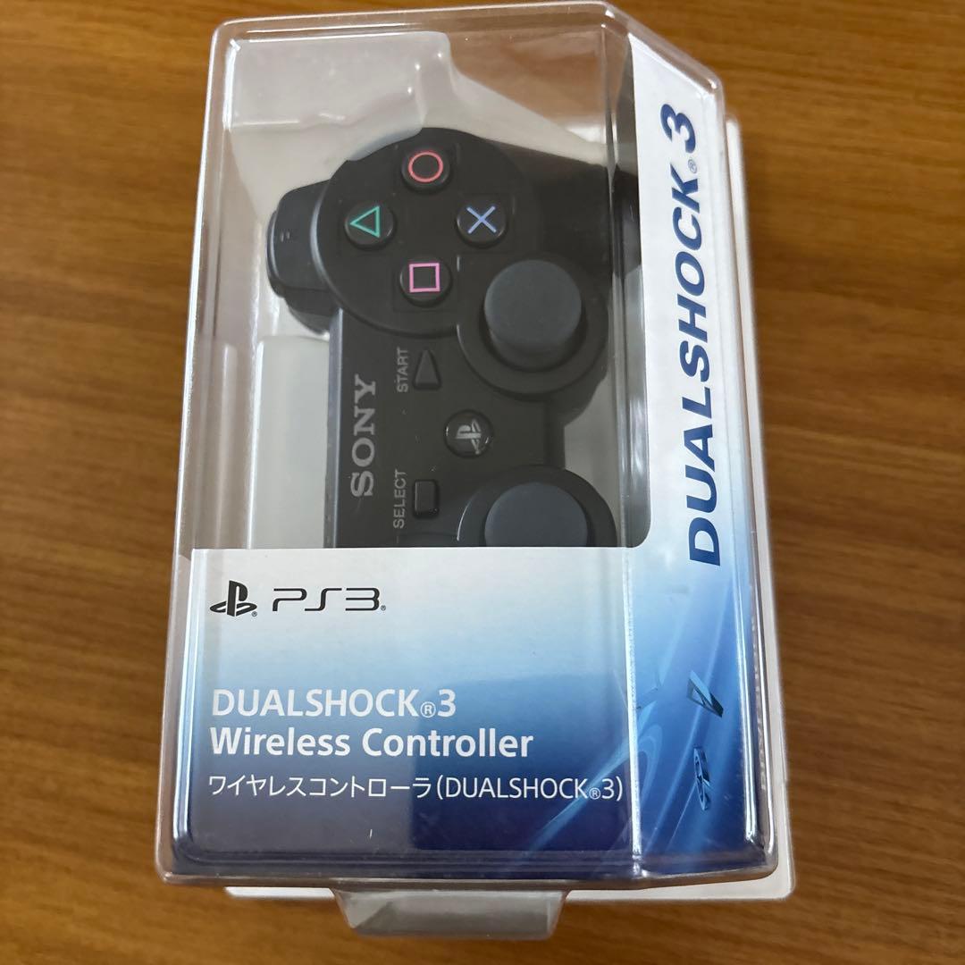 PS3 ワイヤレスコントローラ クリアブラック