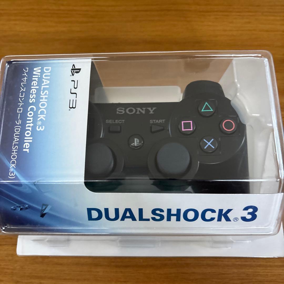 PS3 ワイヤレスコントローラ クリアブラック