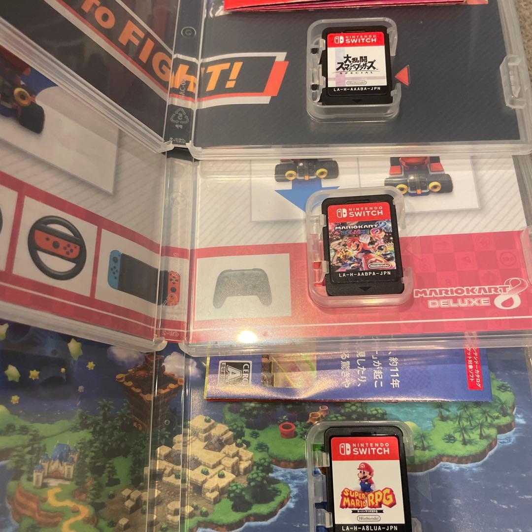 スイッチ　マリオカート8 スーパーマリオRPG 大乱闘スマッシュブラザーズ