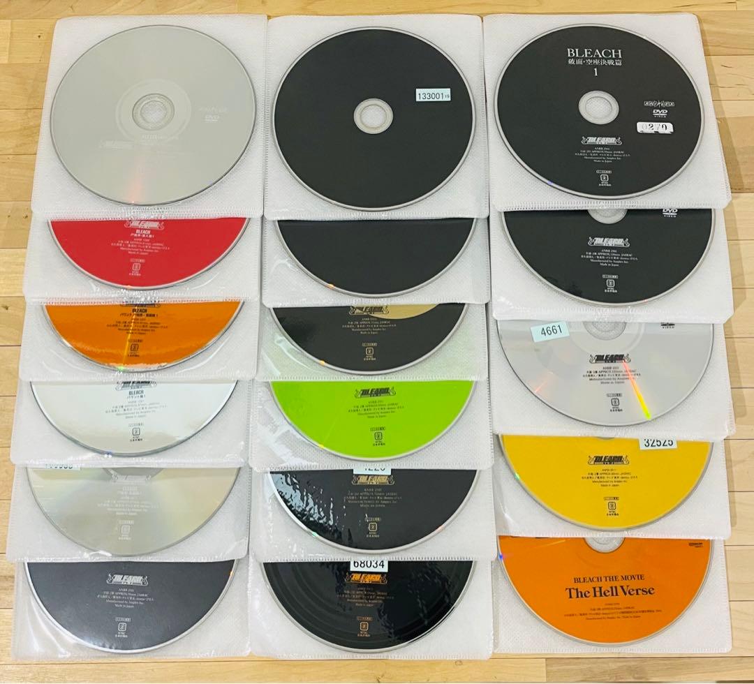 BLEACH ブリーチ 全93巻【全366話+劇場5巻】DVD 匿名配送☆