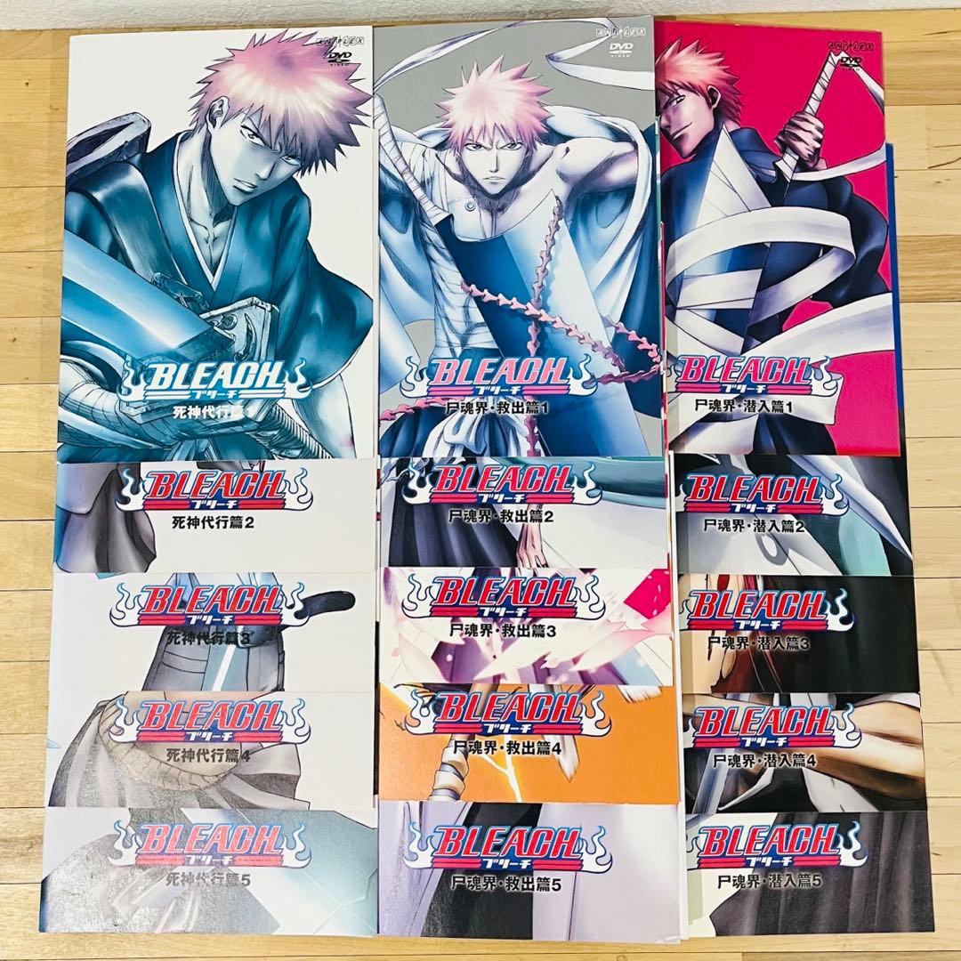BLEACH ブリーチ 全93巻【全366話+劇場5巻】DVD 匿名配送☆
