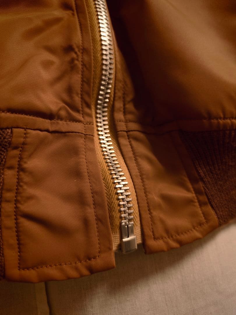 doublet ダブレット VEGETABLE DYED MA-1