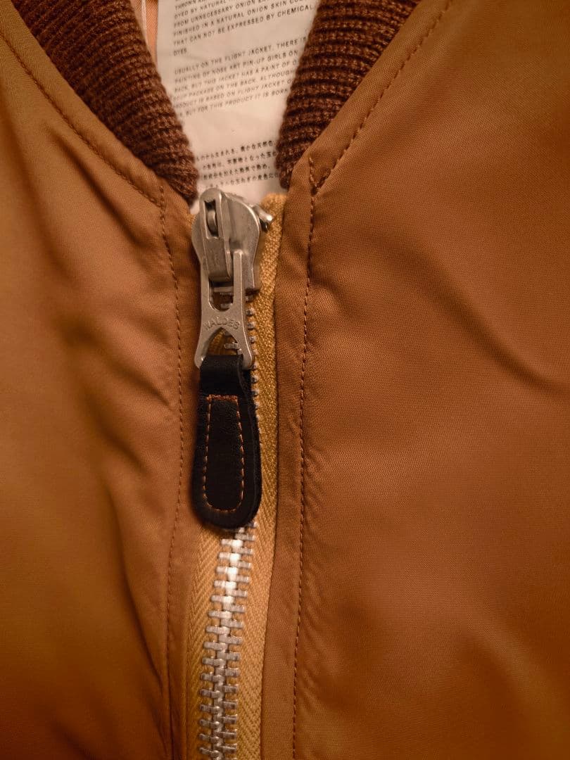 doublet ダブレット VEGETABLE DYED MA-1