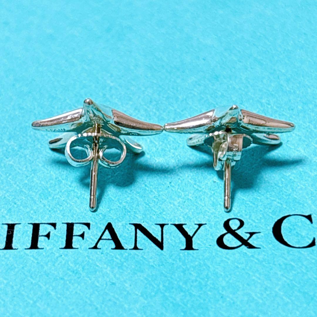 【美品】Tiffany ティファニー フィッシュスター ピアス シルバー925