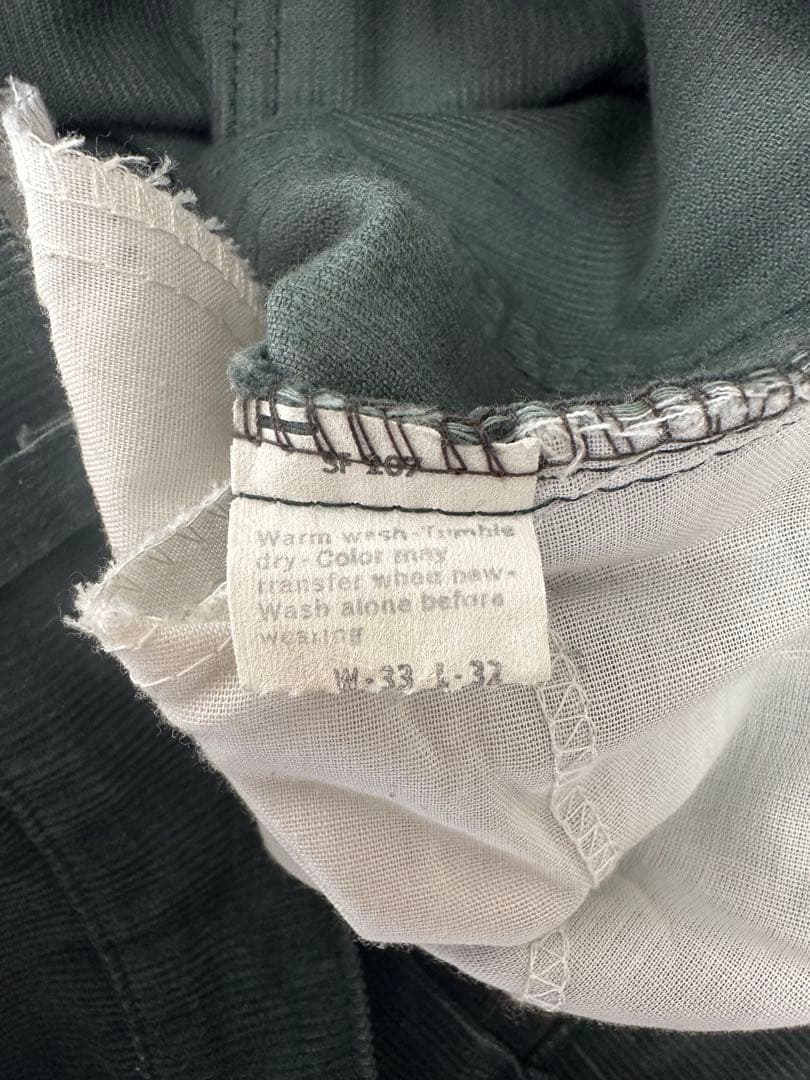 70s usa製 levi's 646 ブラックコーデュロイ　フレア　ベルボトム