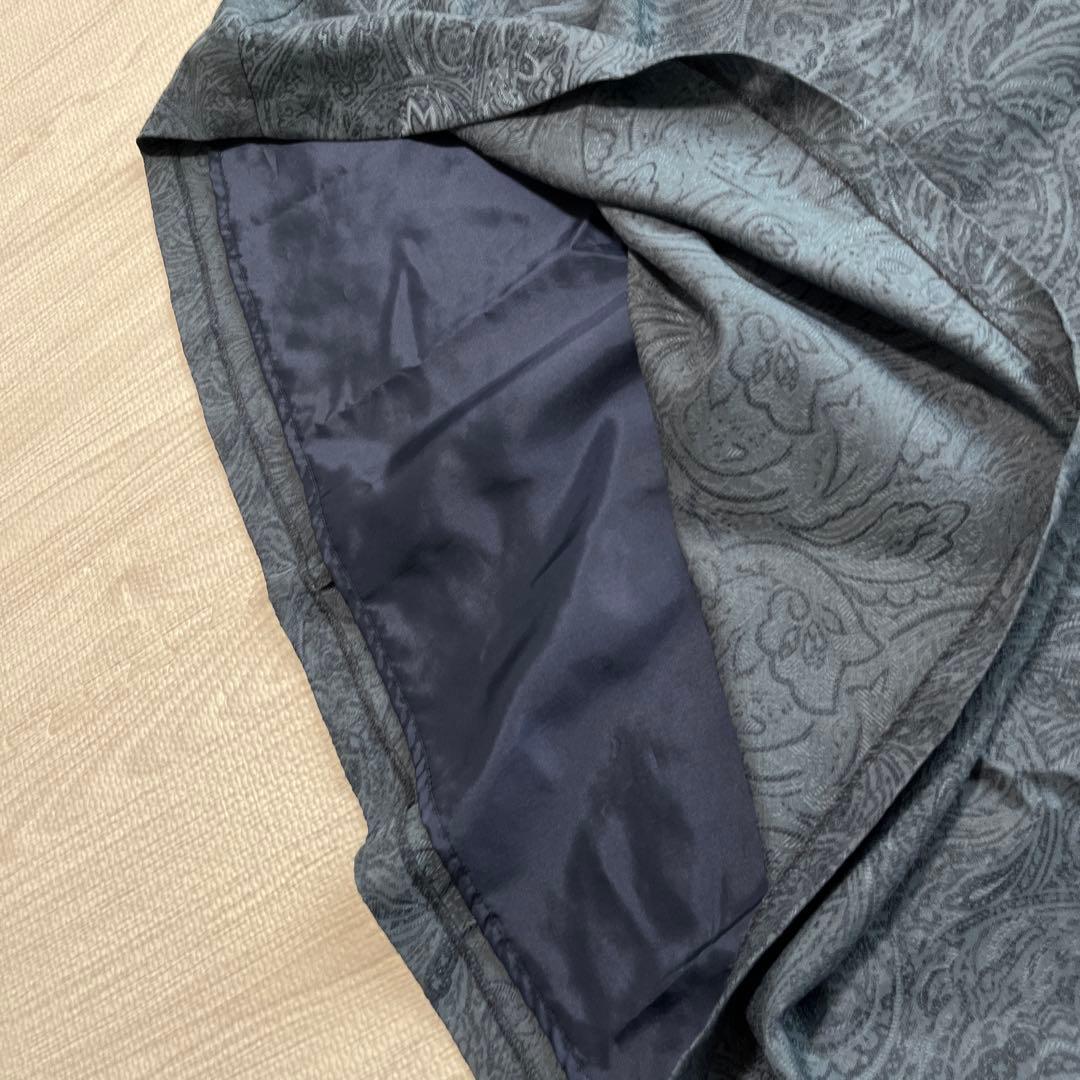 専用　United Tokyo ペイズリージャガードワンピース ブルー