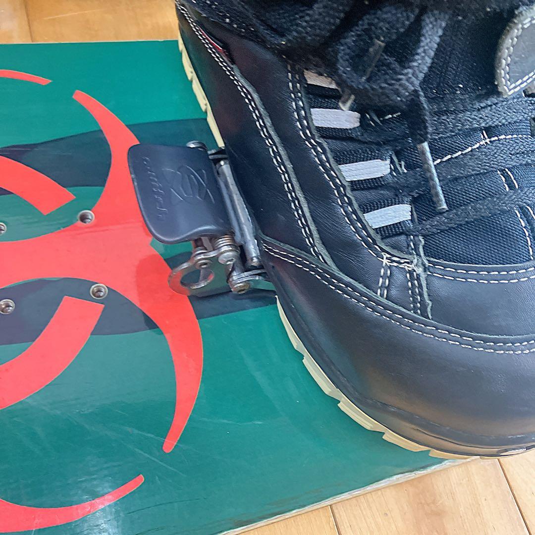 即乗りスノーボード　switch 4点セット　26㎝　ステップイン148cm