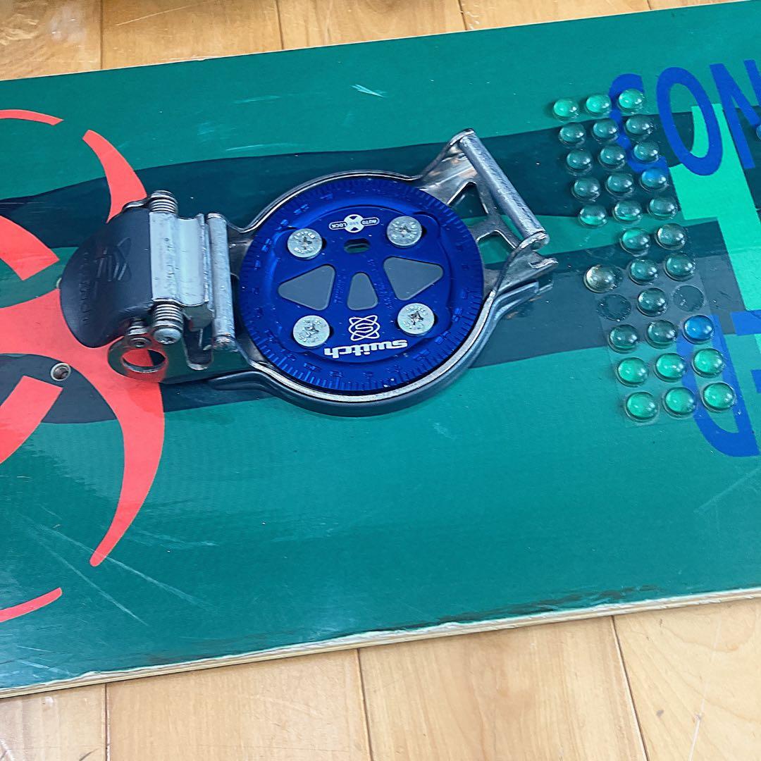 即乗りスノーボード　switch 4点セット　26㎝　ステップイン148cm