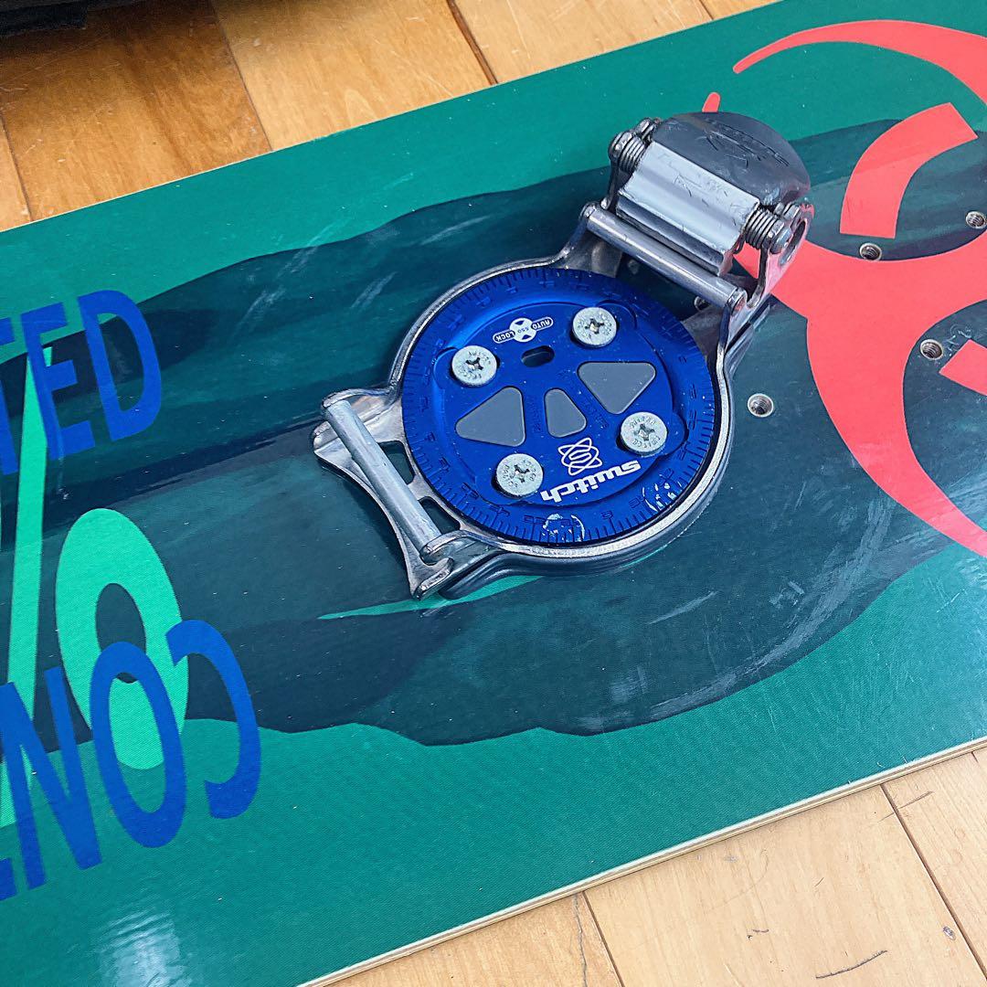 即乗りスノーボード　switch 4点セット　26㎝　ステップイン148cm