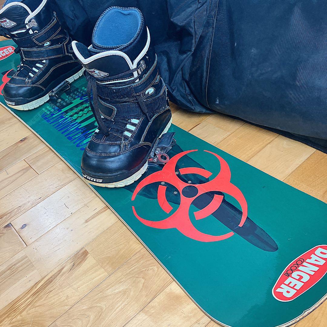 即乗りスノーボード　switch 4点セット　26㎝　ステップイン148cm