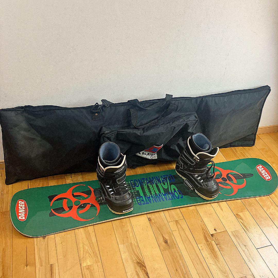 即乗りスノーボード　switch 4点セット　26㎝　ステップイン148cm