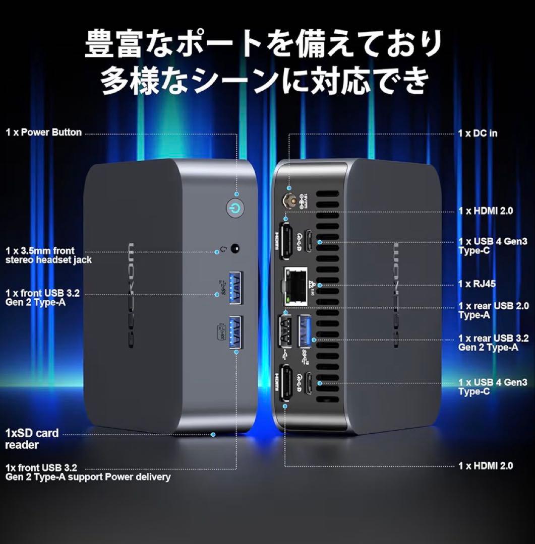 GEEKOM GT13pro ミニPC